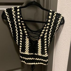 NWT Nasty Gal Crochet Top